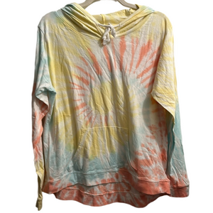 NWT thin tie dye hoodie 100% cotton